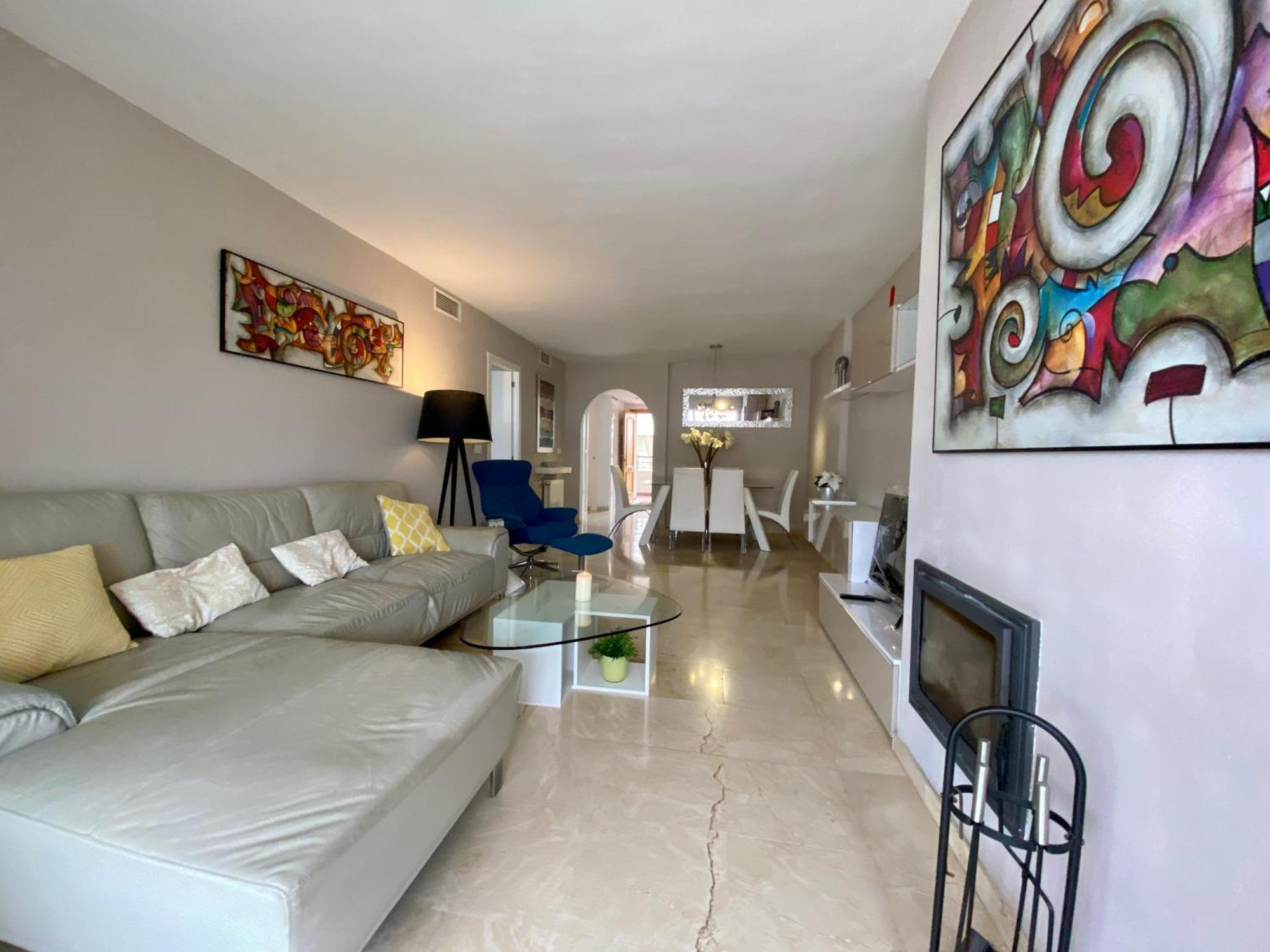 Apartamento Con Vistas Y Terraza En Guadalmina Mad Marbella Kültér fotó